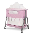 Crib LAYLA 2in1 with Foldable Side PINK